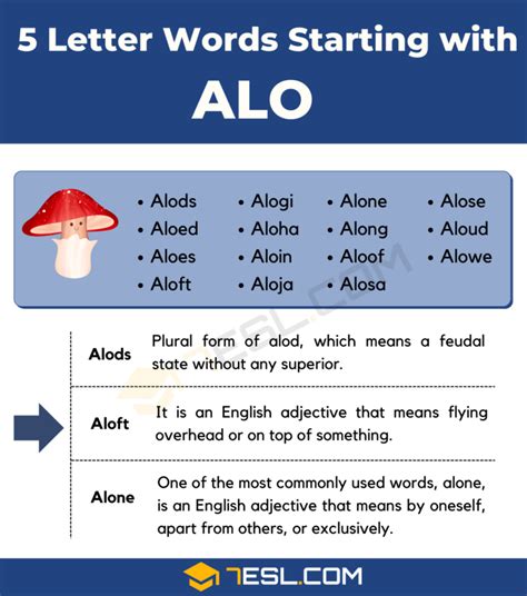 Find all words that start with ALO